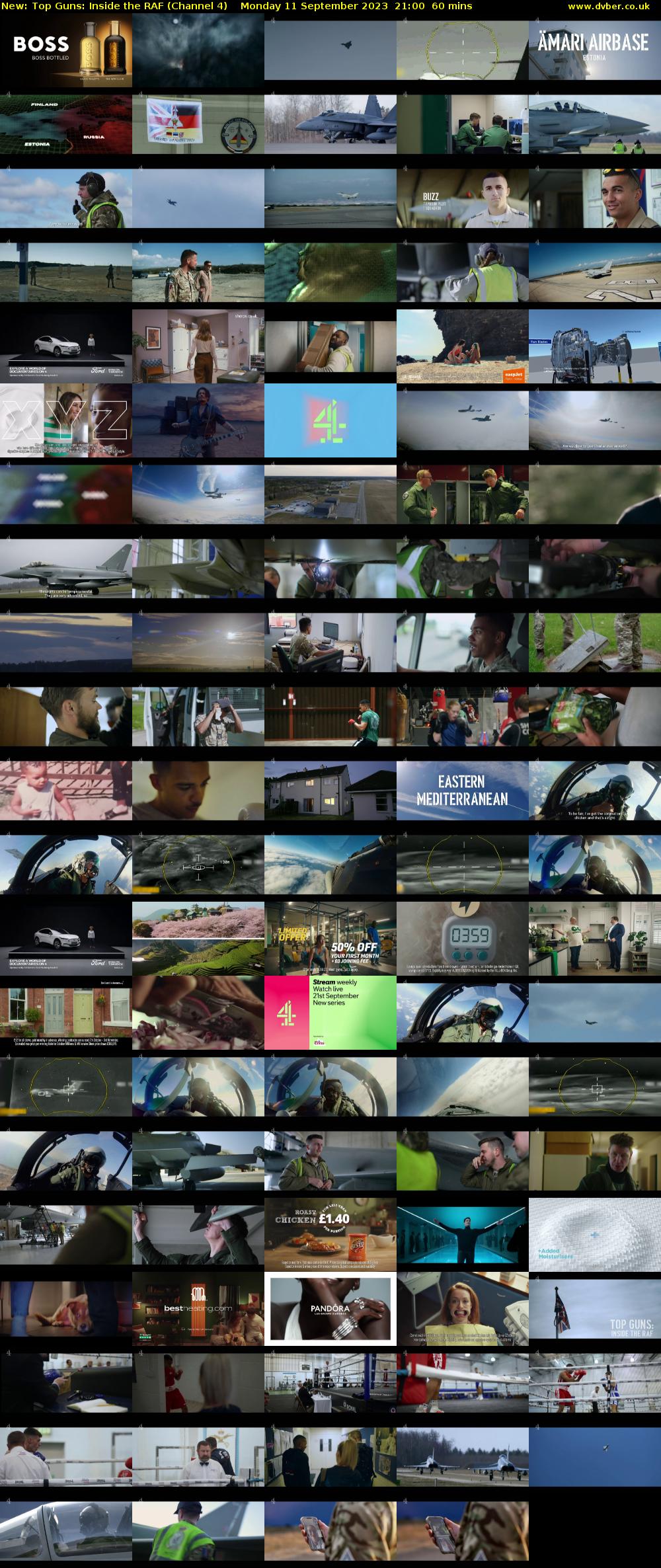 Top Guns: Inside the RAF (Channel 4) Monday 11 September 2023 21:00 - 22:00