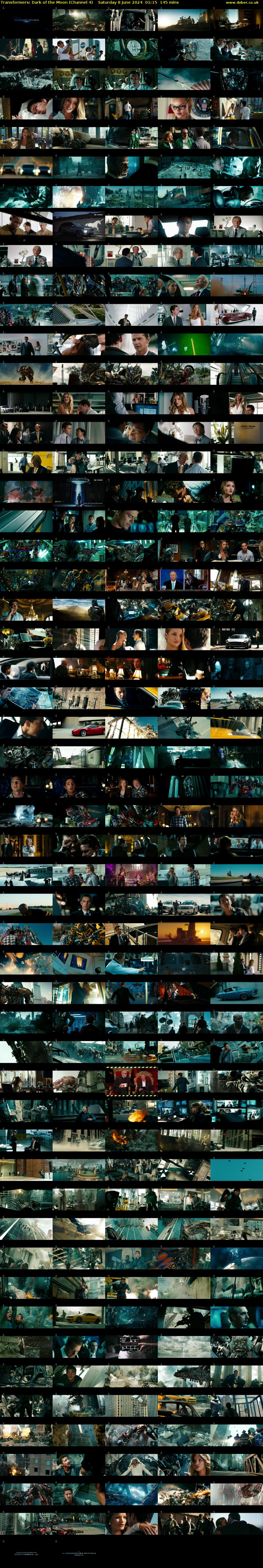 Transformers: Dark of the Moon (Channel 4) Saturday 8 June 2024 01:15 - 03:40
