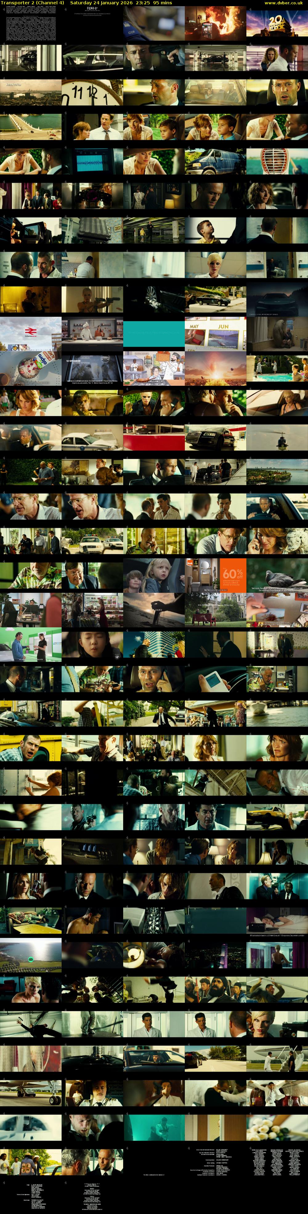 Transporter 2 (Channel 4) Saturday 24 January 2026 23:25 - 01:00