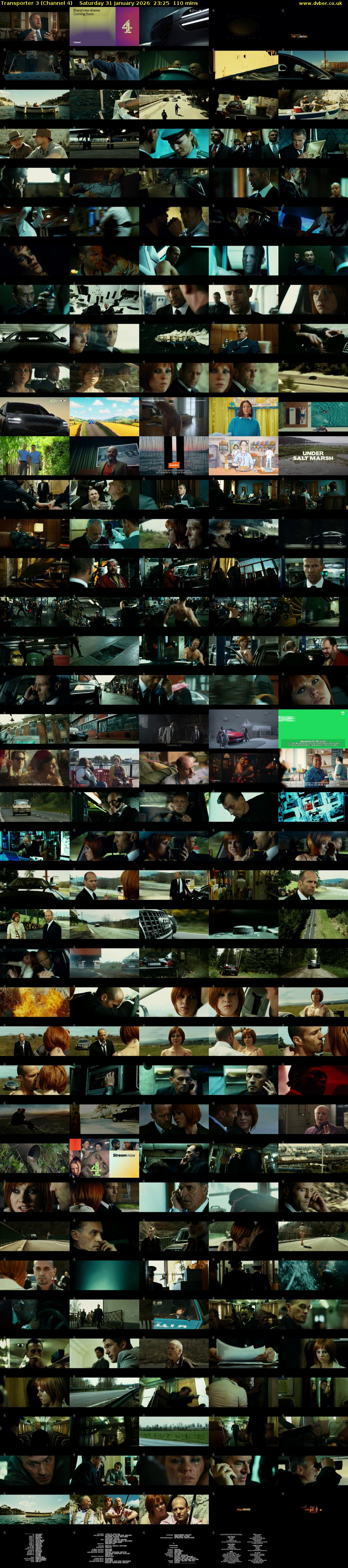 Transporter 3 (Channel 4) Saturday 31 January 2026 23:25 - 01:15