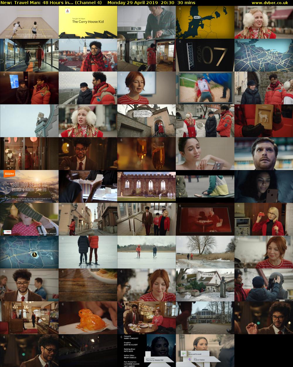 Travel Man: 48 Hours in... (Channel 4) Monday 29 April 2019 20:30 - 21:00