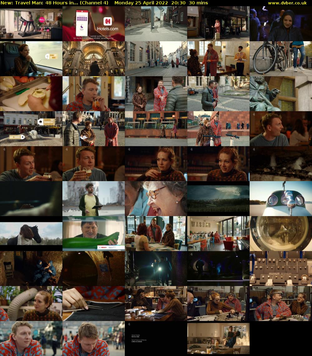 Travel Man: 48 Hours in... (Channel 4) Monday 25 April 2022 20:30 - 21:00