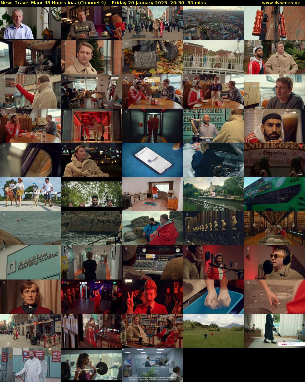 Travel Man: 48 Hours in... (Channel 4) Friday 20 January 2023 20:30 - 21:00
