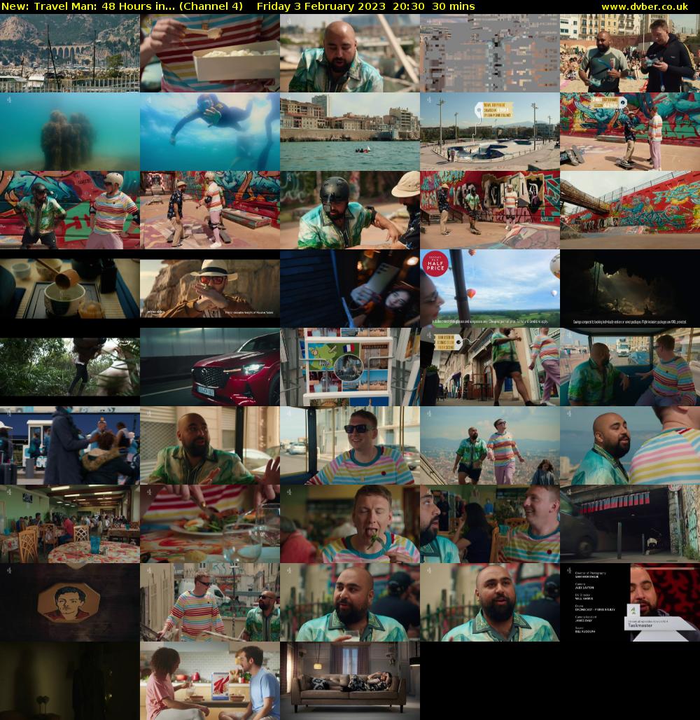 Travel Man: 48 Hours in... (Channel 4) Friday 3 February 2023 20:30 - 21:00