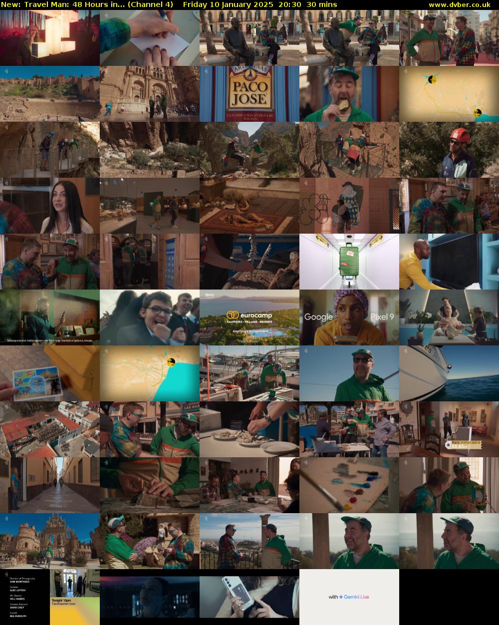 Travel Man: 48 Hours in... (Channel 4) Friday 10 January 2025 20:30 - 21:00