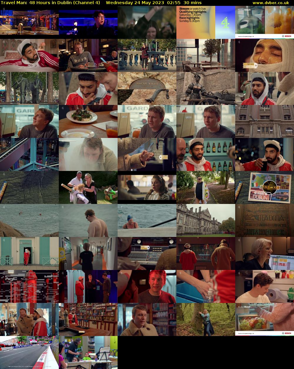 Travel Man: 48 Hours in Dublin (Channel 4) Wednesday 24 May 2023 02:55 - 03:25