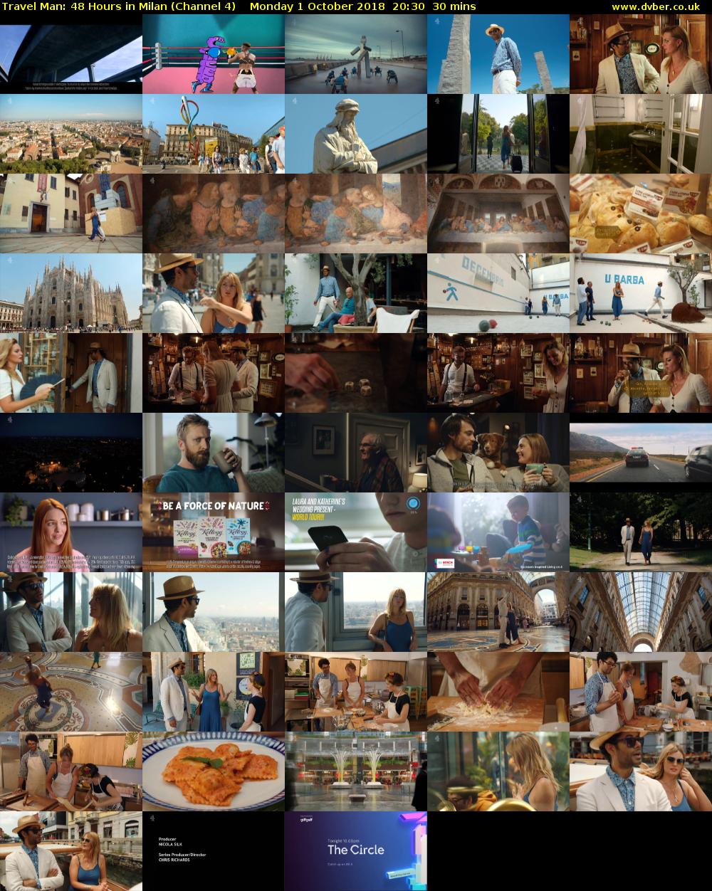 Travel Man: 48 Hours in Milan (Channel 4) Monday 1 October 2018 20:30 - 21:00