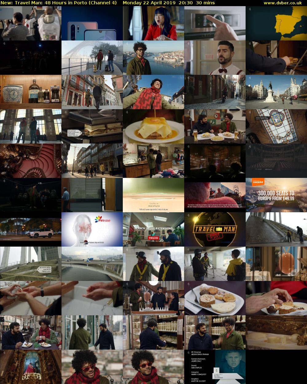 Travel Man: 48 Hours in Porto (Channel 4) Monday 22 April 2019 20:30 - 21:00