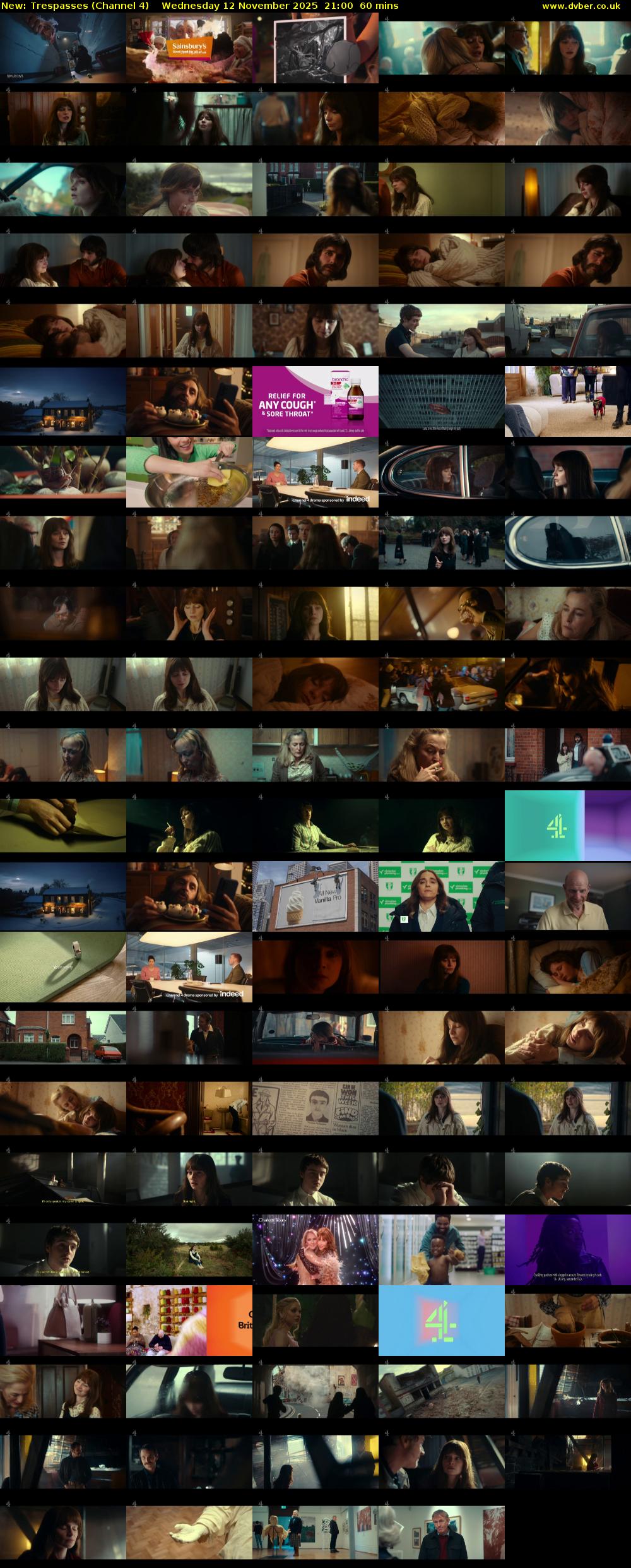 Trespasses (Channel 4) Wednesday 12 November 2025 21:00 - 22:00