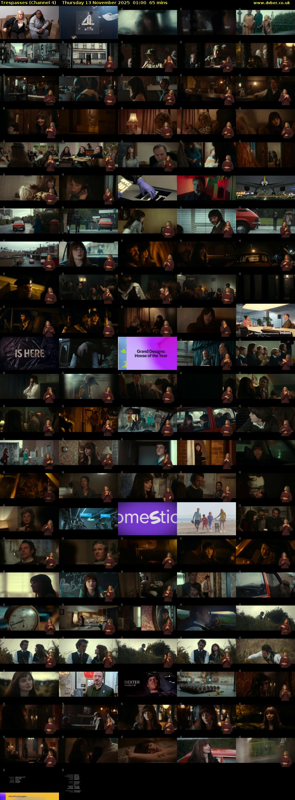 Trespasses (Channel 4) Thursday 13 November 2025 01:00 - 02:05