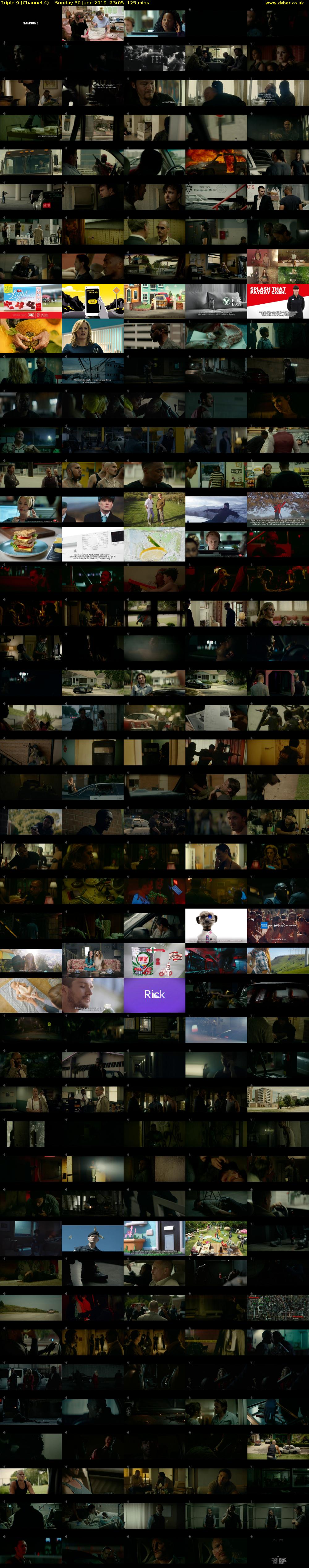 Triple 9 (Channel 4) Sunday 30 June 2019 23:05 - 01:10