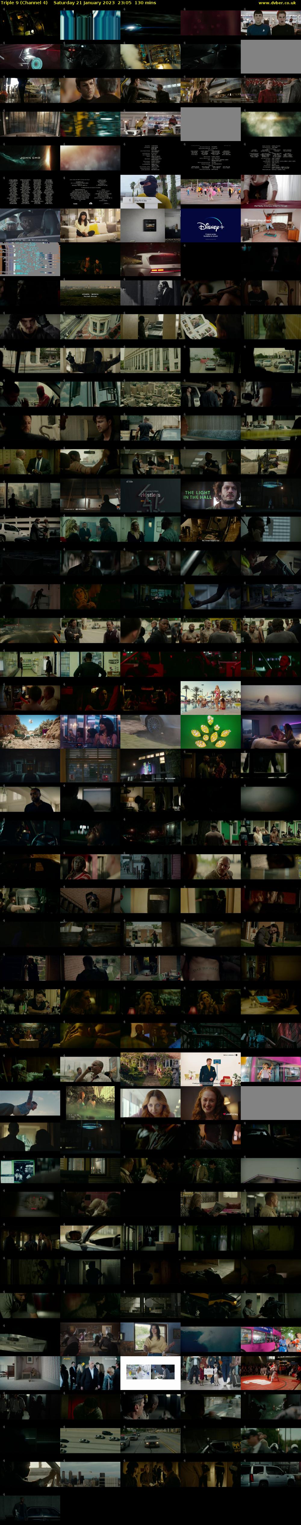 Triple 9 (Channel 4) Saturday 21 January 2023 23:05 - 01:15