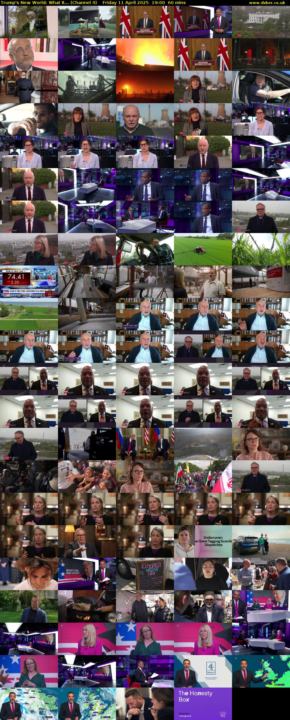 Trump's New World: What It... (Channel 4) Friday 11 April 2025 19:00 - 20:00