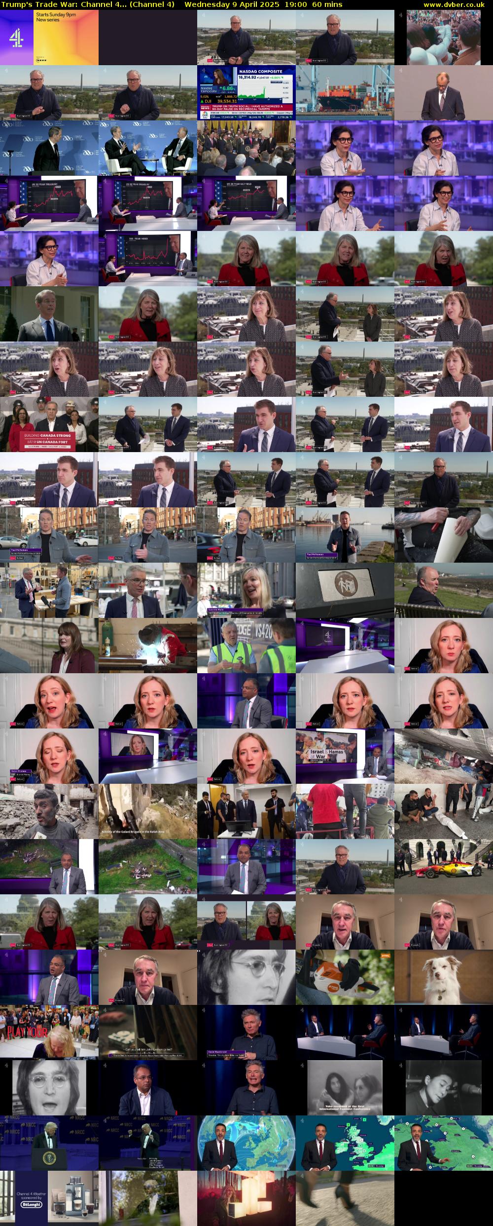 Trump's Trade War: Channel 4... (Channel 4) Wednesday 9 April 2025 19:00 - 20:00