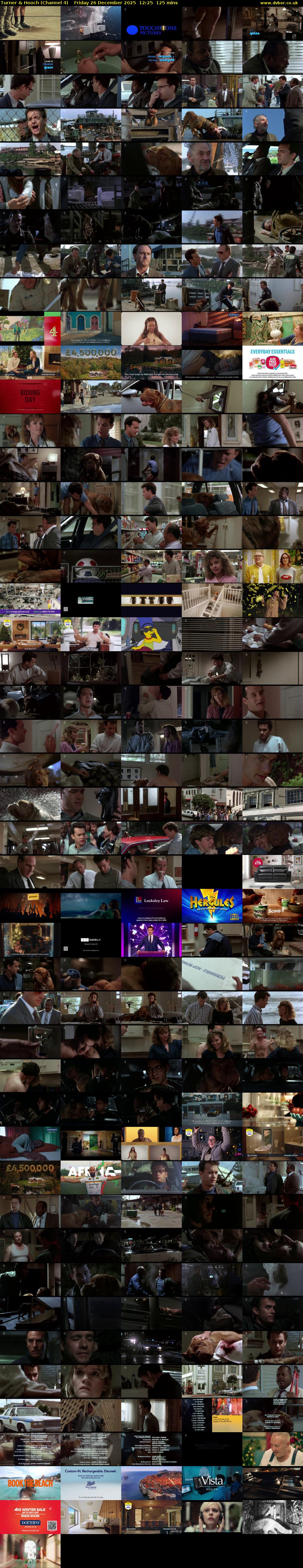 Turner & Hooch (Channel 4) Friday 26 December 2025 12:25 - 14:30