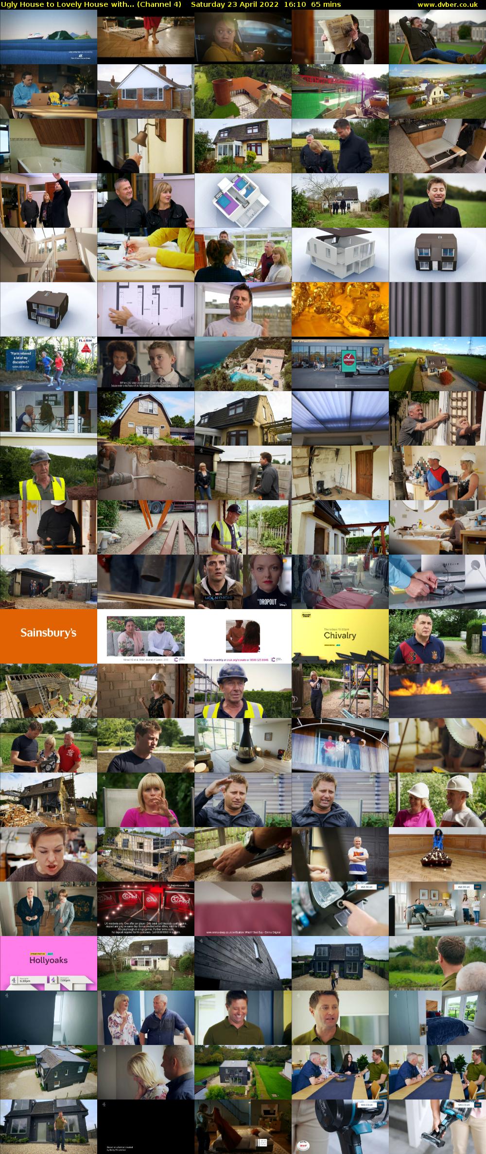 Ugly House to Lovely House with... (Channel 4) Saturday 23 April 2022 16:10 - 17:15