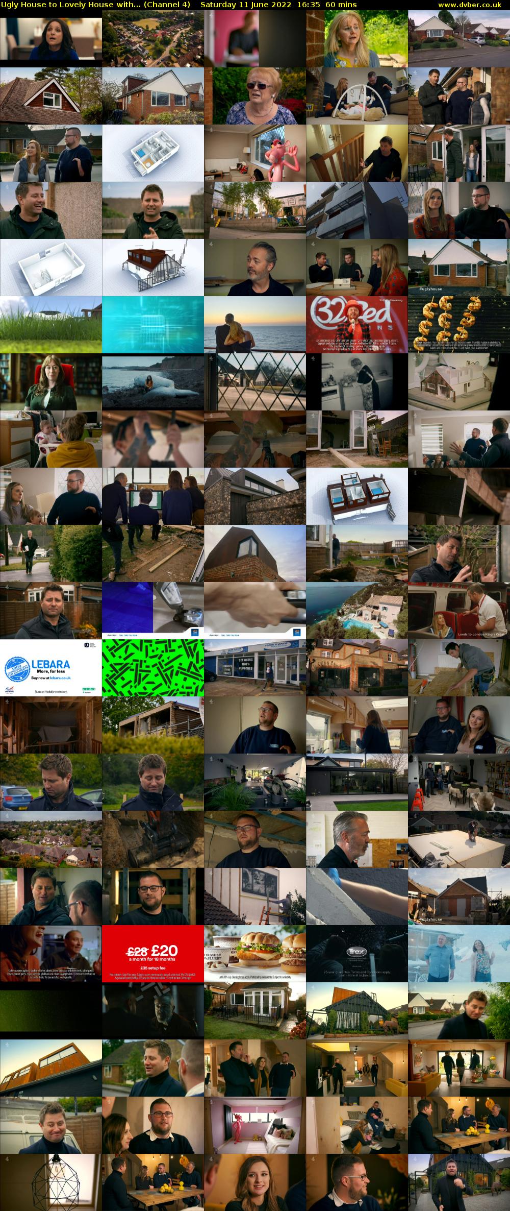 Ugly House to Lovely House with... (Channel 4) Saturday 11 June 2022 16:35 - 17:35