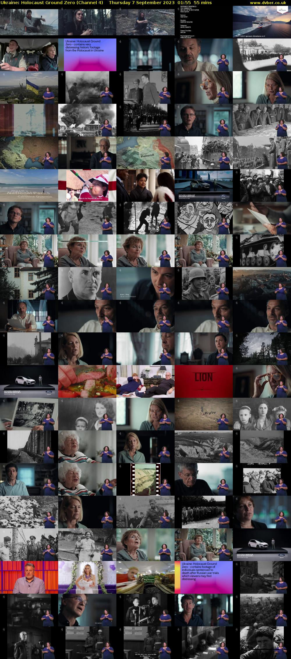 Ukraine: Holocaust Ground Zero (Channel 4) Thursday 7 September 2023 01:55 - 02:50