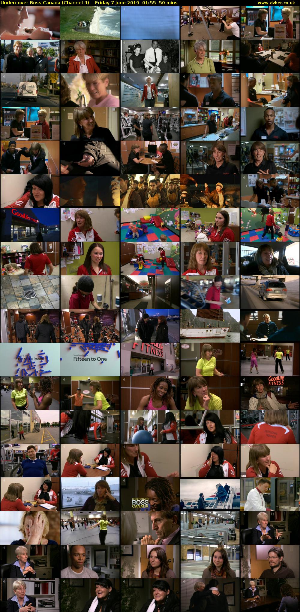 Undercover Boss Canada (Channel 4) Friday 7 June 2019 01:55 - 02:45