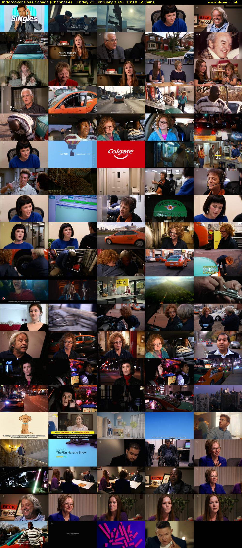 Undercover Boss Canada (Channel 4) Friday 21 February 2020 10:10 - 11:05