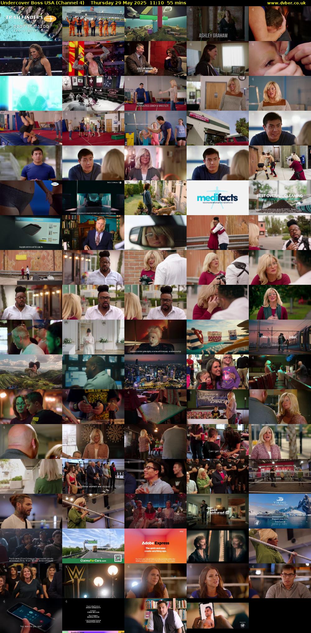 Undercover Boss USA (Channel 4) Thursday 29 May 2025 11:10 - 12:05