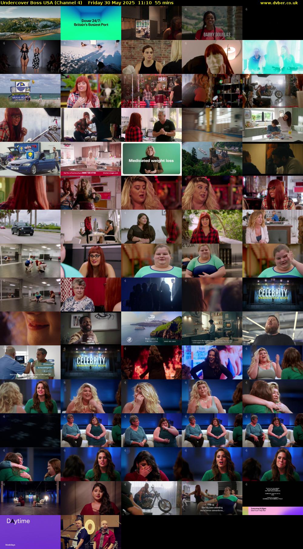 Undercover Boss USA (Channel 4) Friday 30 May 2025 11:10 - 12:05