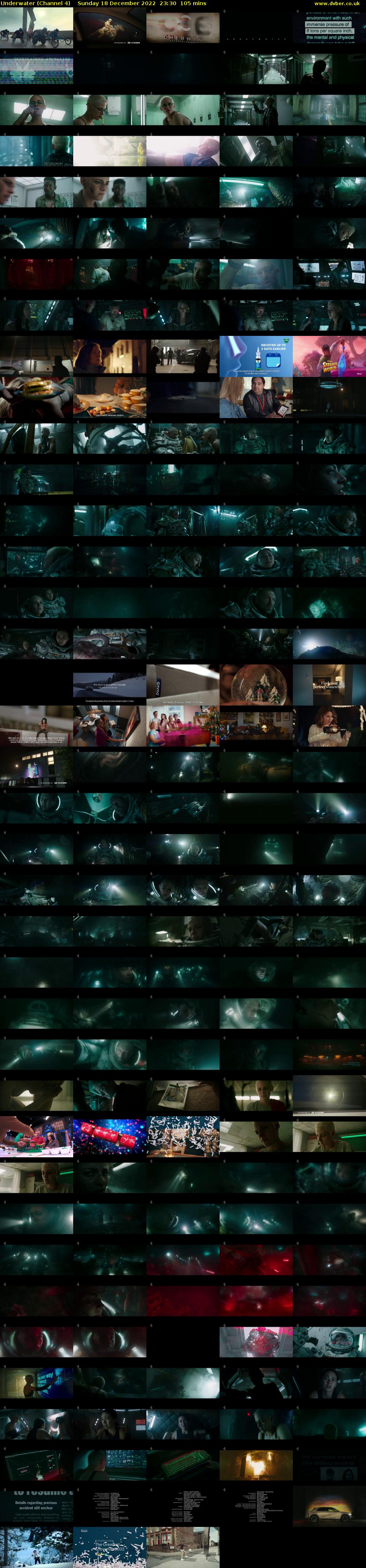 Underwater (Channel 4) Sunday 18 December 2022 23:30 - 01:15
