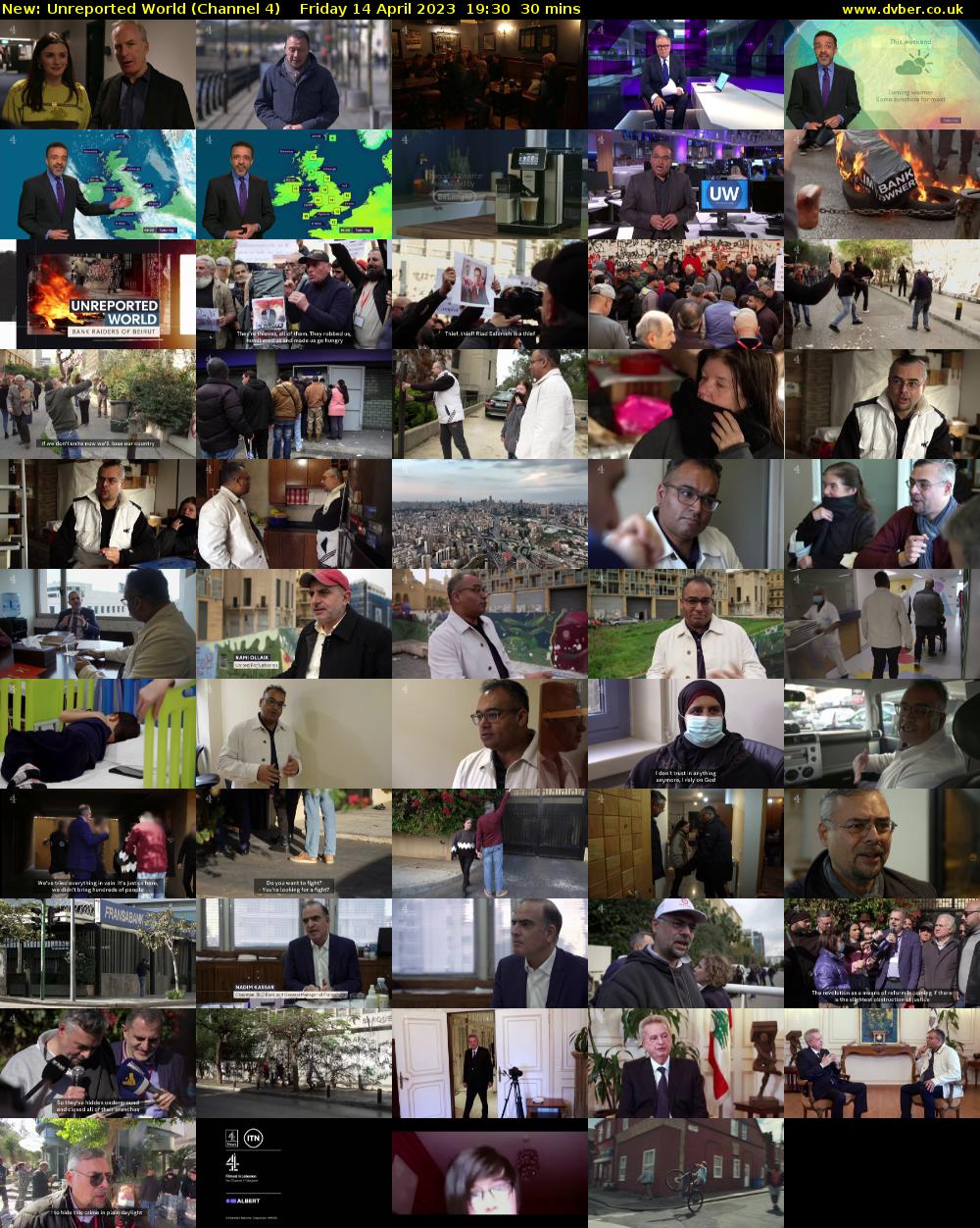 Unreported World (Channel 4) Friday 14 April 2023 19:30 - 20:00
