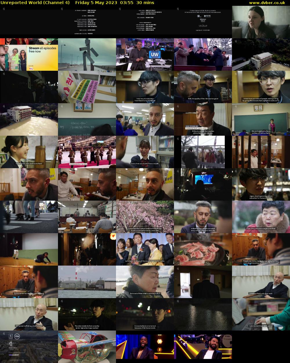 Unreported World (Channel 4) Friday 5 May 2023 03:55 - 04:25