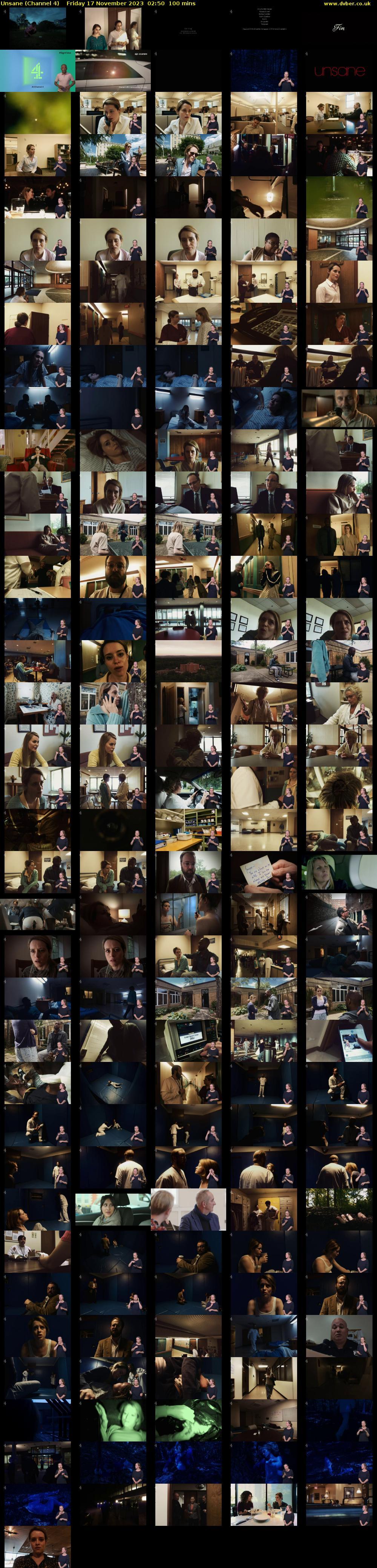 Unsane (Channel 4) Friday 17 November 2023 02:50 - 04:30
