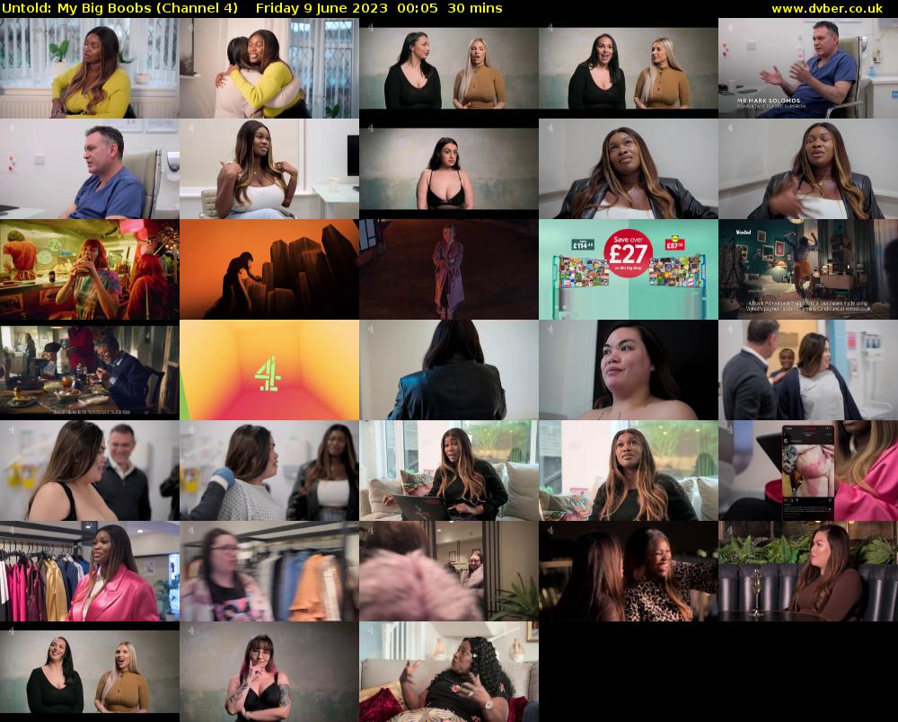Untold: My Big Boobs (Channel 4) Friday 9 June 2023 00:05 - 00:35