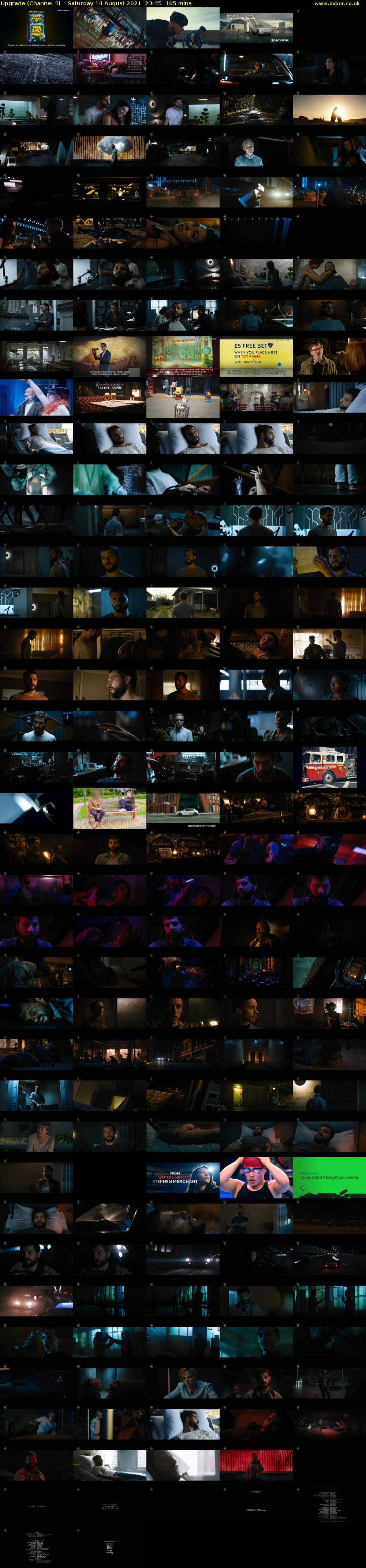 Upgrade (Channel 4) Saturday 14 August 2021 23:45 - 01:30