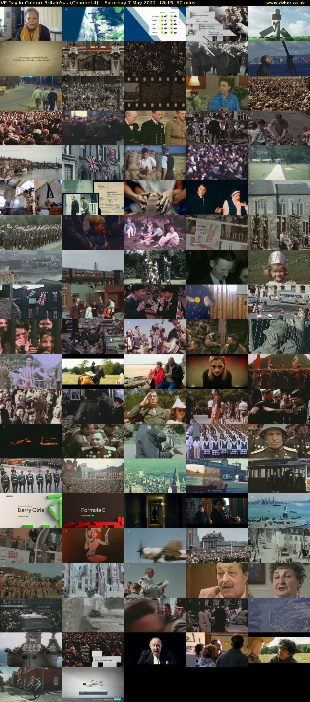 VE Day in Colour: Britain's... (Channel 4) Saturday 7 May 2022 18:15 - 19:15