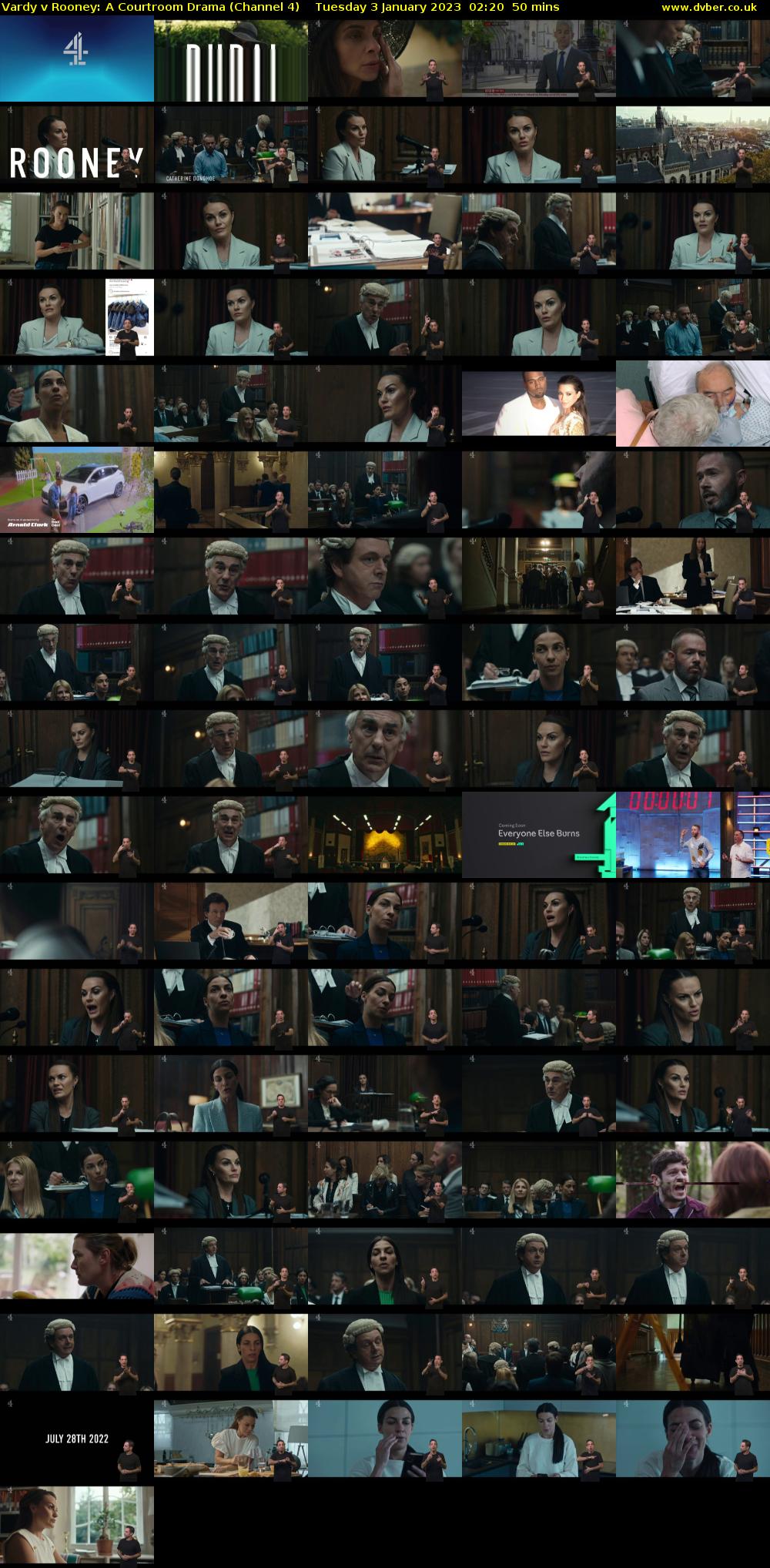 Vardy v Rooney: A Courtroom Drama (Channel 4) Tuesday 3 January 2023 02:20 - 03:10