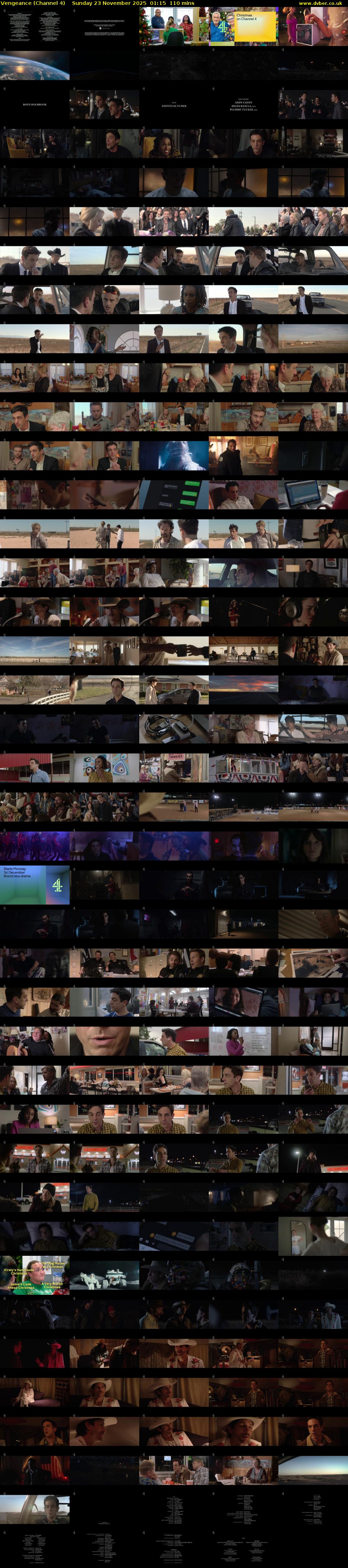Vengeance (Channel 4) Sunday 23 November 2025 01:15 - 03:05