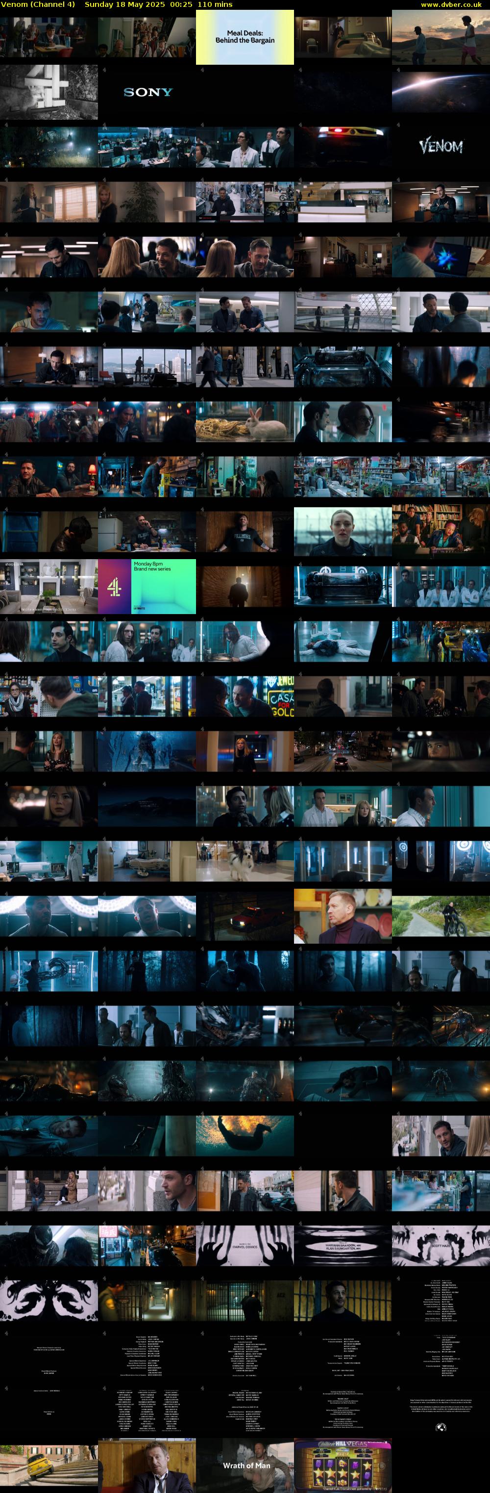 Venom (Channel 4) Sunday 18 May 2025 00:25 - 02:15