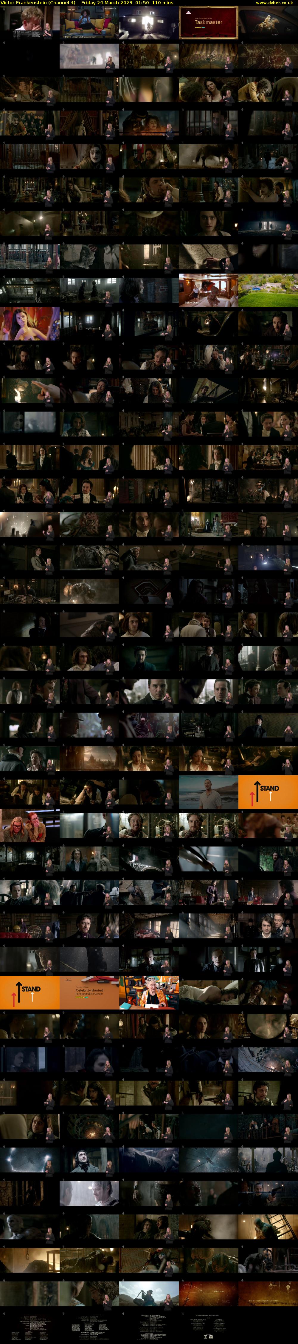 Victor Frankenstein (Channel 4) Friday 24 March 2023 01:50 - 03:40