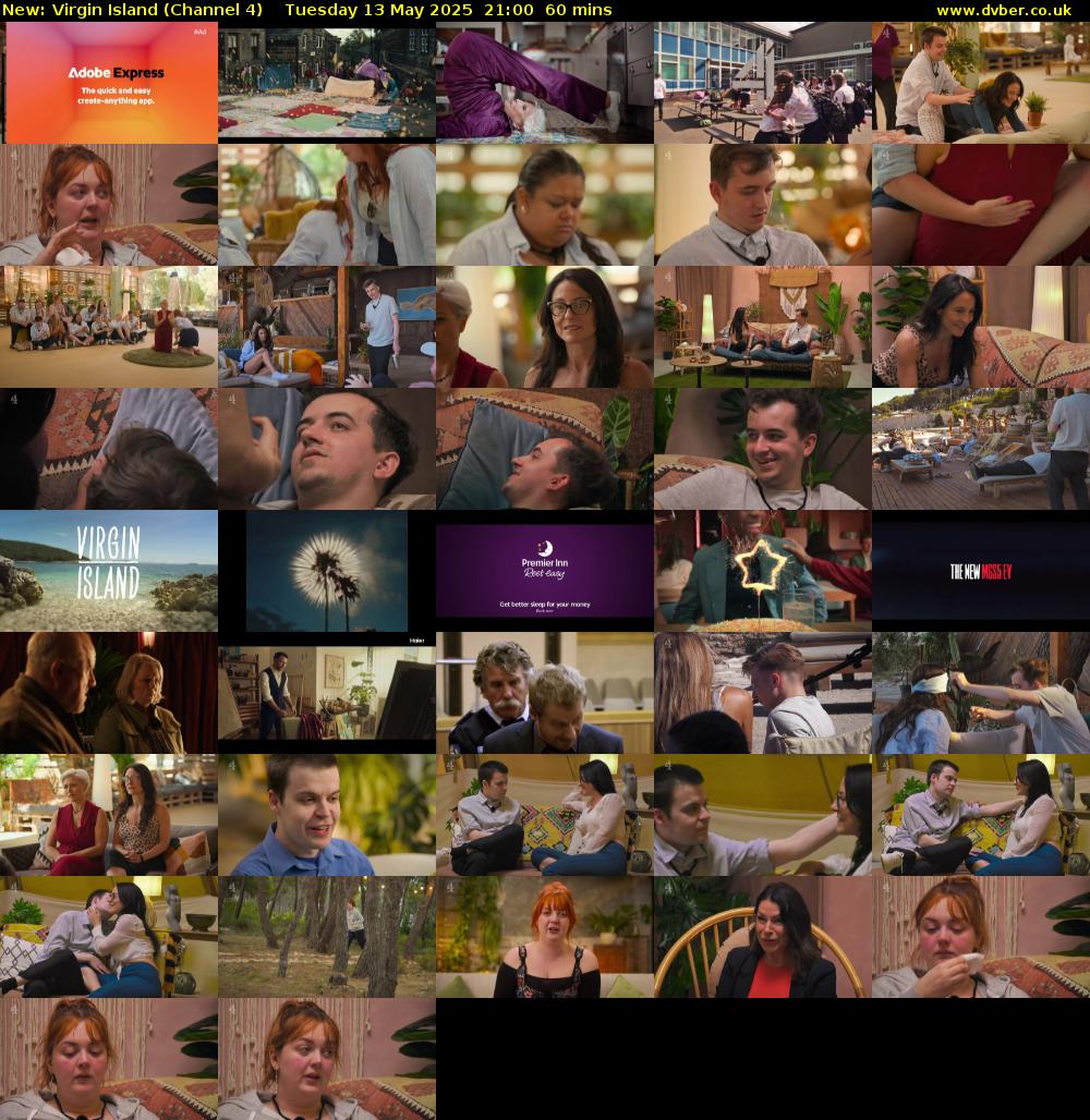 Virgin Island (Channel 4) Tuesday 13 May 2025 21:00 - 22:00