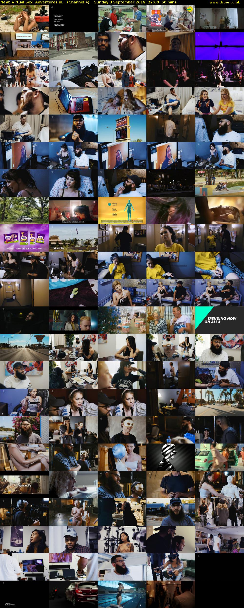 Virtual Sex: Adventures in... (Channel 4) Sunday 8 September 2019 22:00 - 23:00