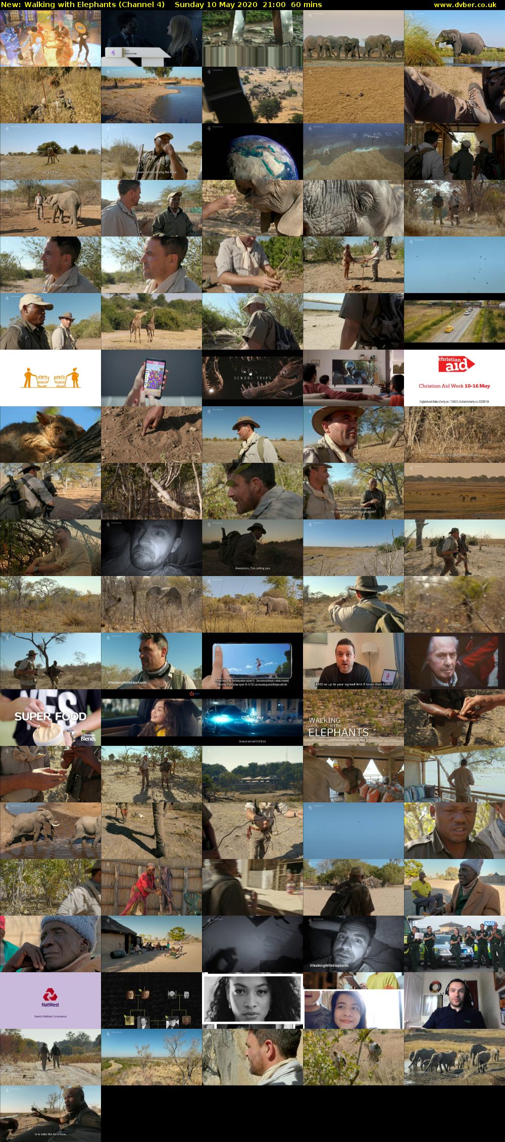 Walking with Elephants (Channel 4) Sunday 10 May 2020 21:00 - 22:00