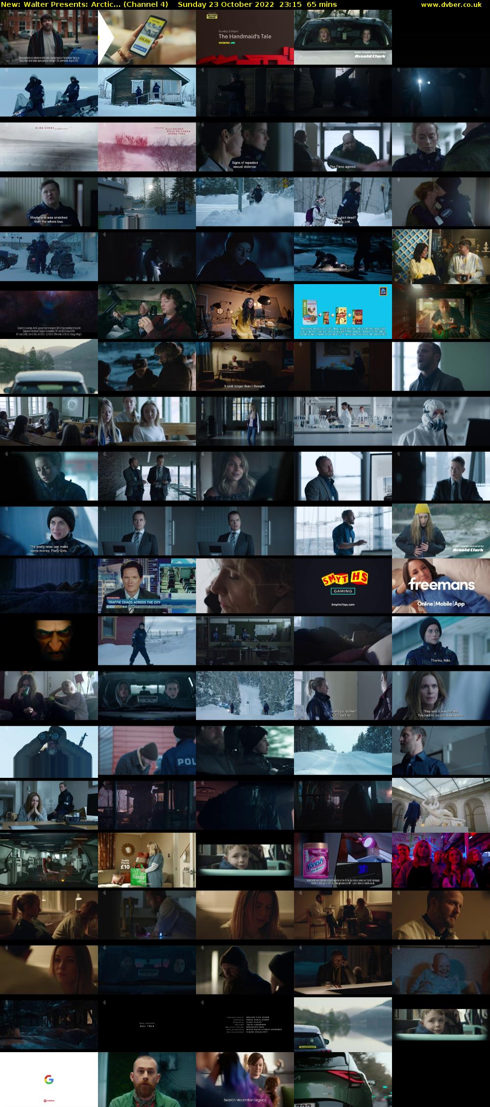 Walter Presents: Arctic... (Channel 4) Sunday 23 October 2022 23:15 - 00:20
