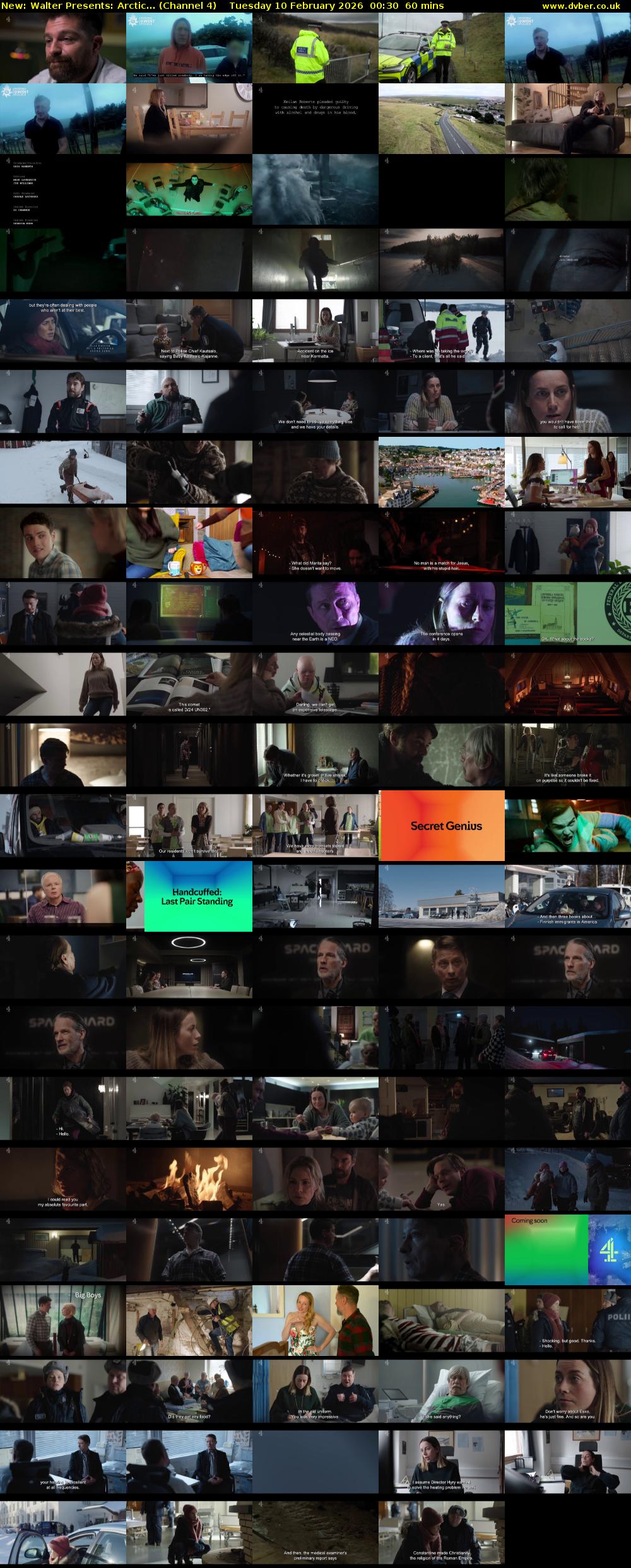 Walter Presents: Arctic... (Channel 4) Tuesday 10 February 2026 00:30 - 01:30