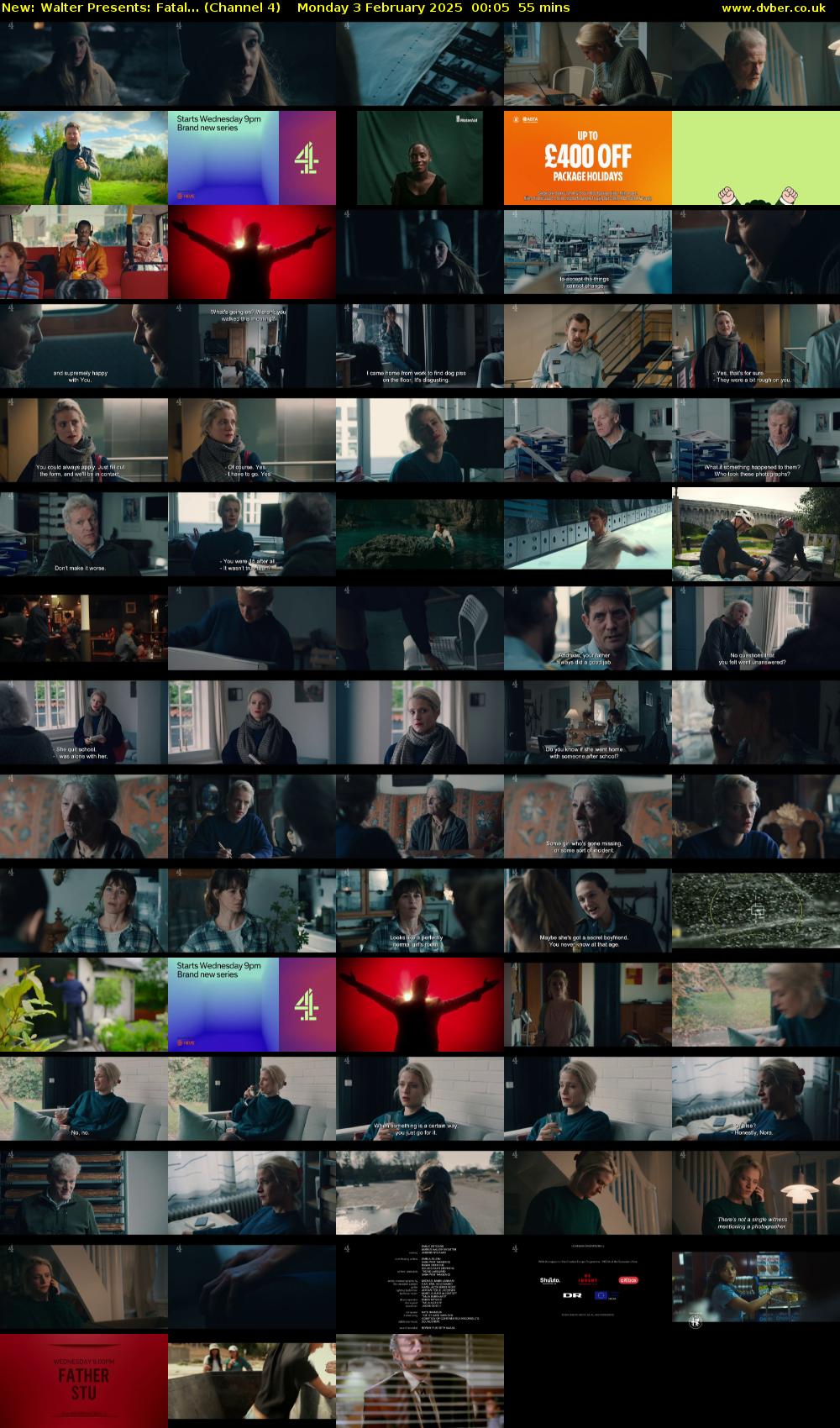 Walter Presents: Fatal... (Channel 4) Monday 3 February 2025 00:05 - 01:00