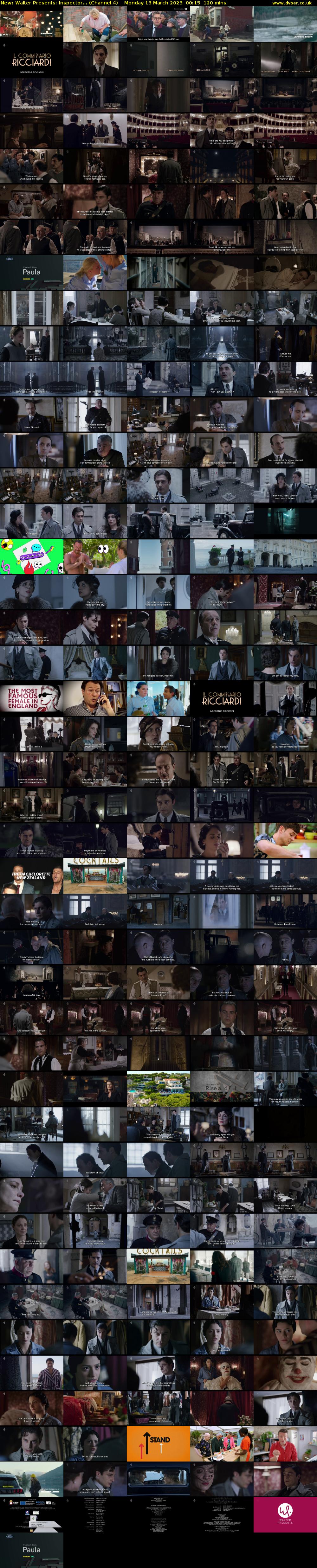 Walter Presents: Inspector... (Channel 4) Monday 13 March 2023 00:15 - 02:15