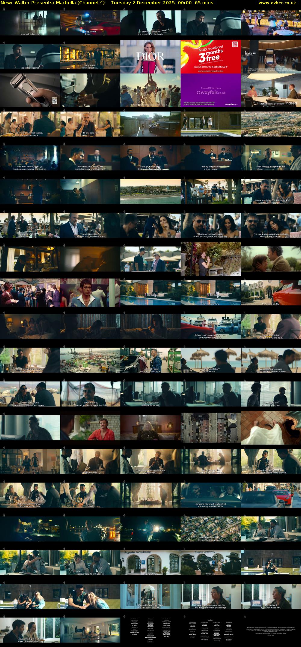 Walter Presents: Marbella (Channel 4) Tuesday 2 December 2025 00:00 - 01:05