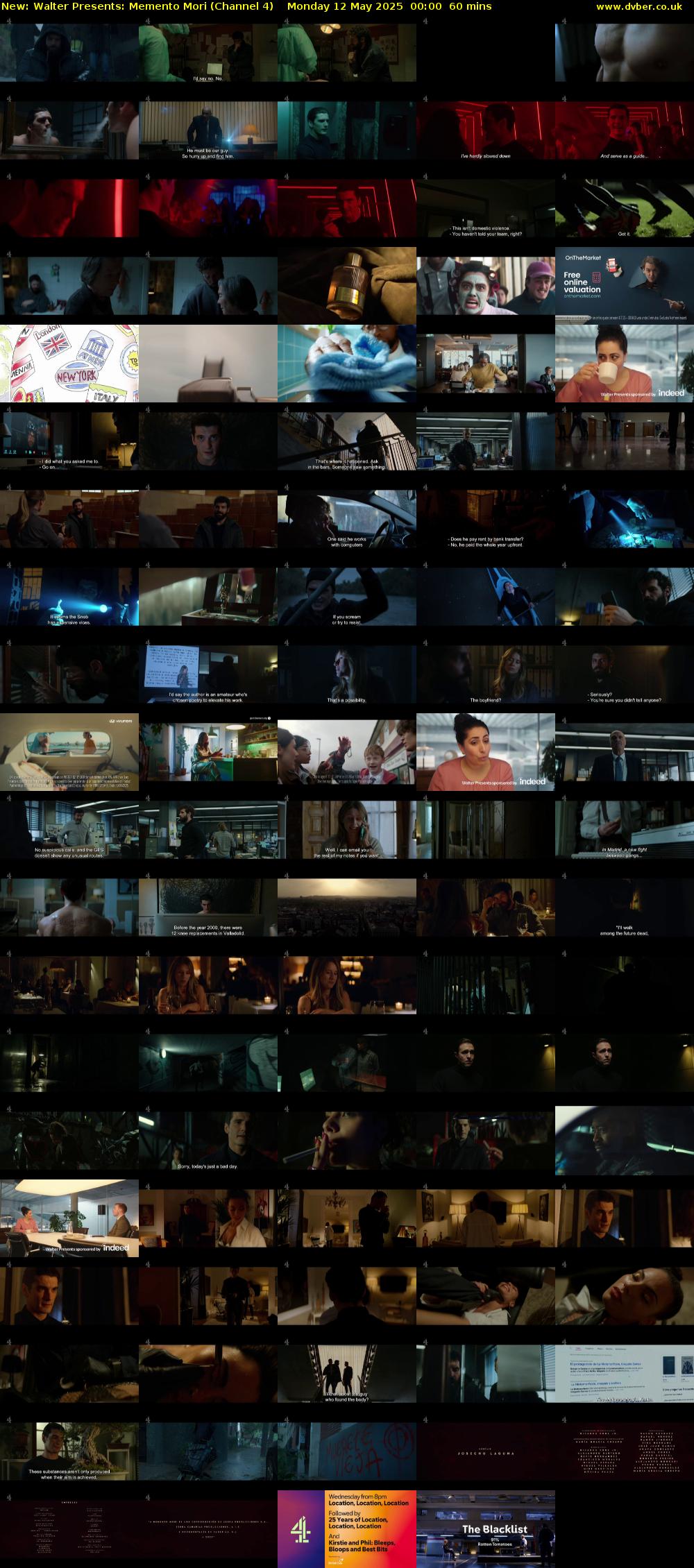 Walter Presents: Memento Mori (Channel 4) Monday 12 May 2025 00:00 - 01:00