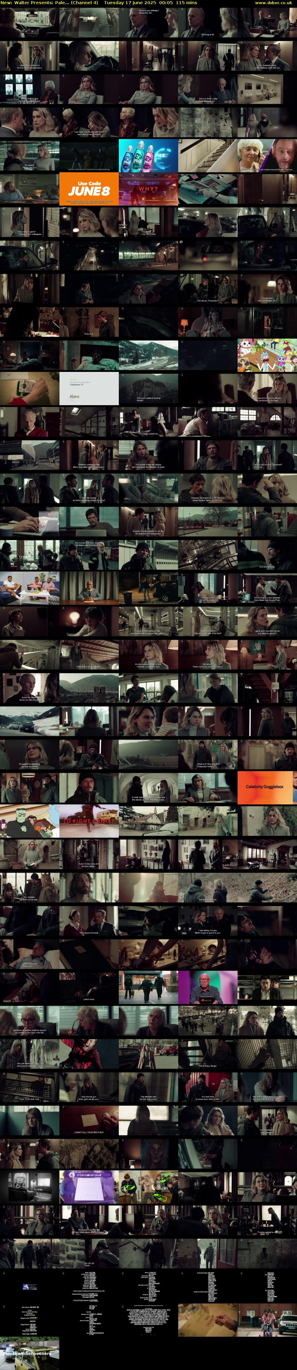 Walter Presents: Pale... (Channel 4) Tuesday 17 June 2025 00:05 - 02:00