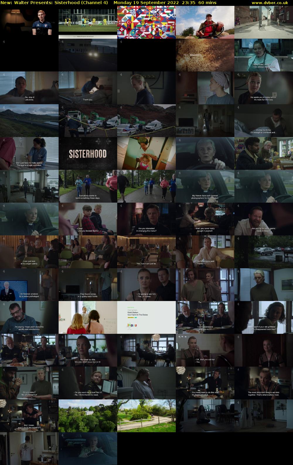 Walter Presents: Sisterhood (Channel 4) Monday 19 September 2022 23:35 - 00:35