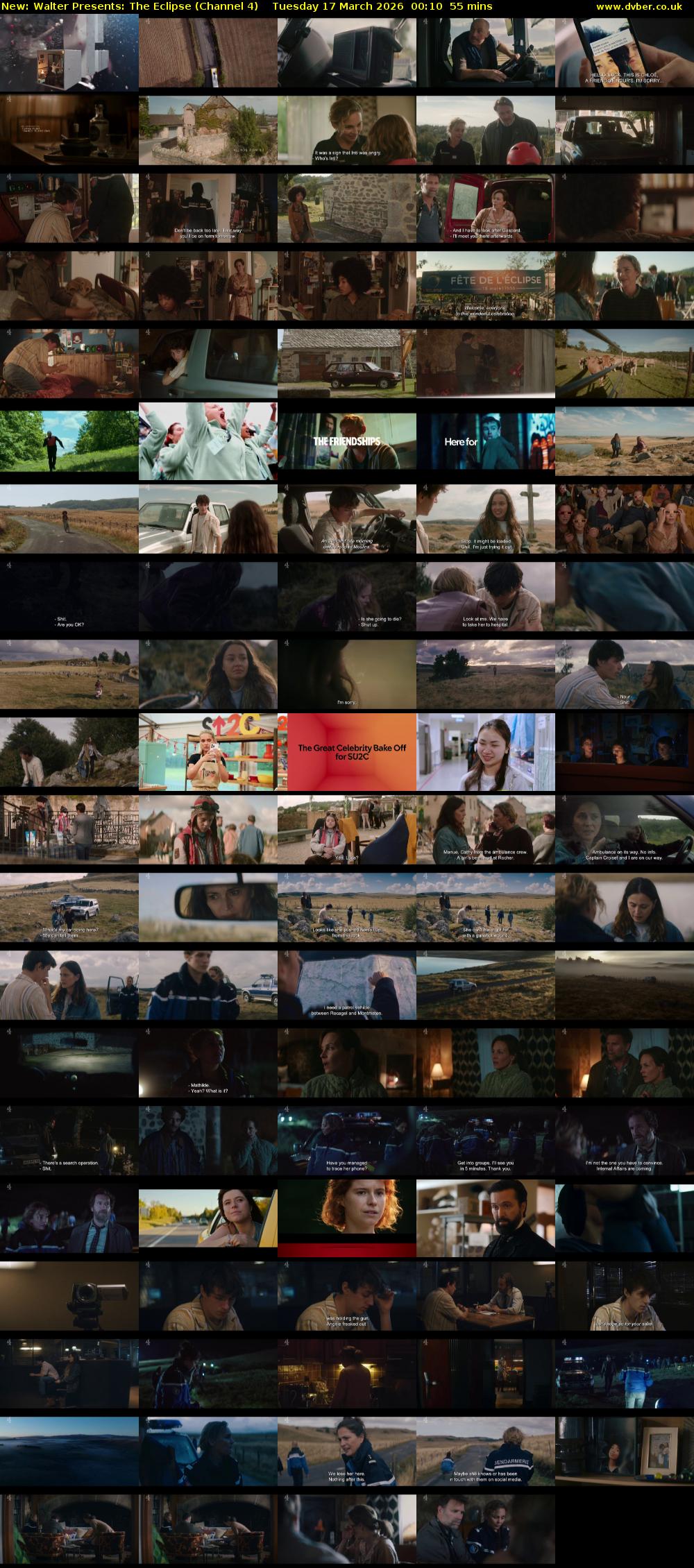 Walter Presents: The Eclipse (Channel 4) Tuesday 17 March 2026 00:10 - 01:05