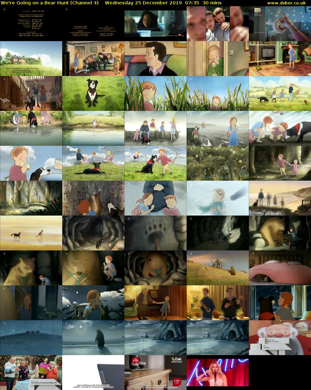 We're Going on a Bear Hunt (Channel 4) Wednesday 25 December 2019 07:35 - 08:05
